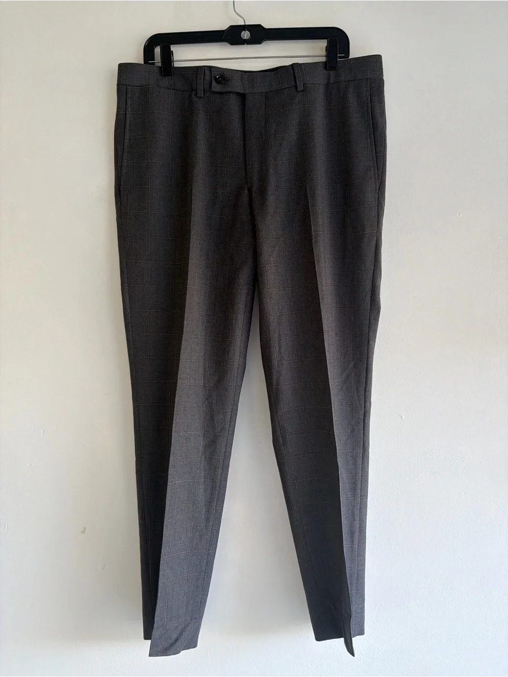 Ted Baker London Gray Plaid Endurance Jay CT 2 Piece Suit Set 42 35 8667